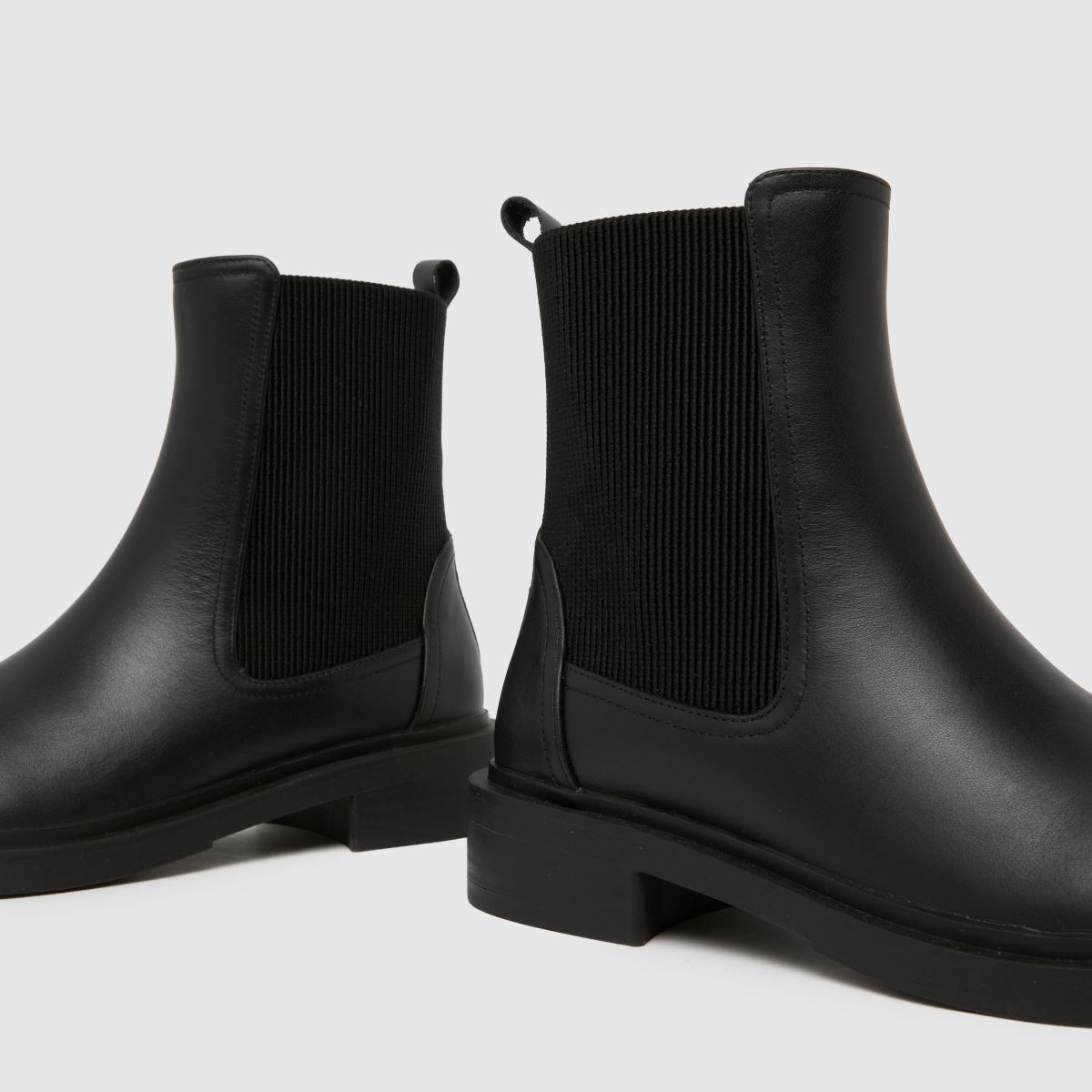 Damen schuh Schwarz Astrid Leather Chelsea Boots schuh Astrid Leather Chelsea 4