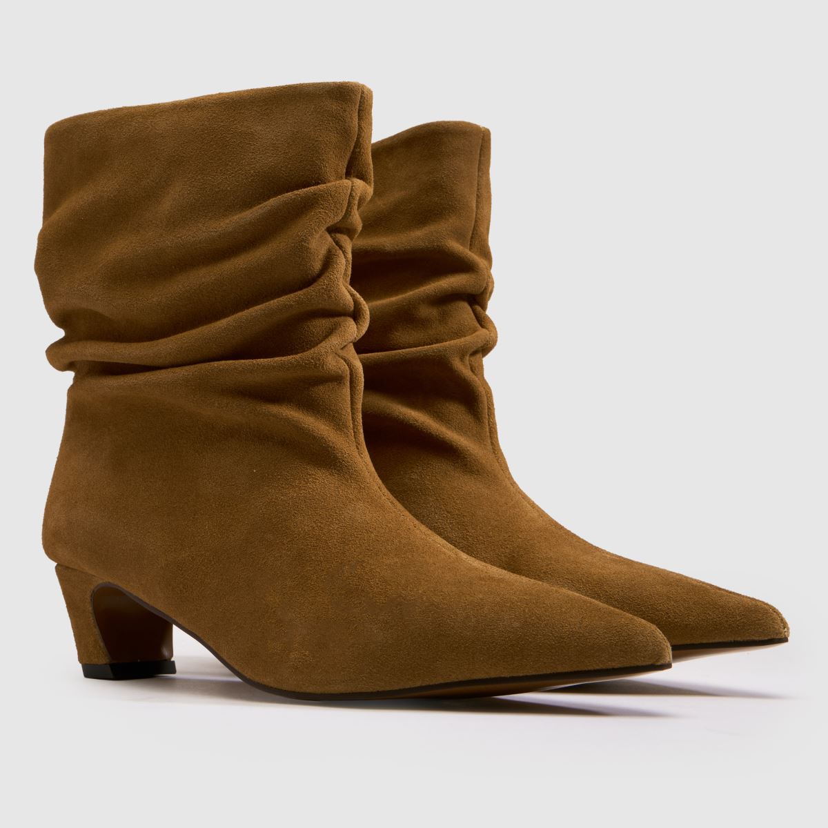 schuh Bluebell Suede Slouch in Natural schuh Bluebell Suede Slouch 3
