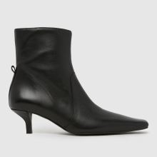schuh Bowden Leather Heeled in Black schuh Bowden Leather Heeled,1 of 4