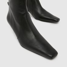 schuh Bowden Leather Heeled in Black schuh Bowden Leather Heeled,3 of 4