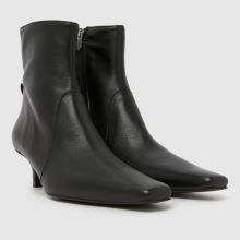 schuh Bowden Leather Heeled in Black schuh Bowden Leather Heeled,2 of 4
