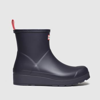 Hunter navy original play short boots Hunter navy original play short boots