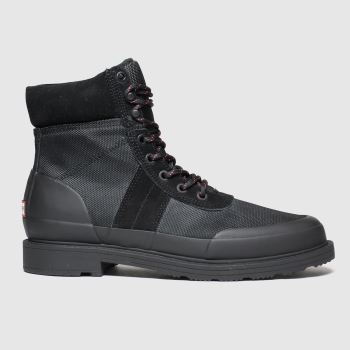 Hunter black original commando boots Hunter black original commando boots