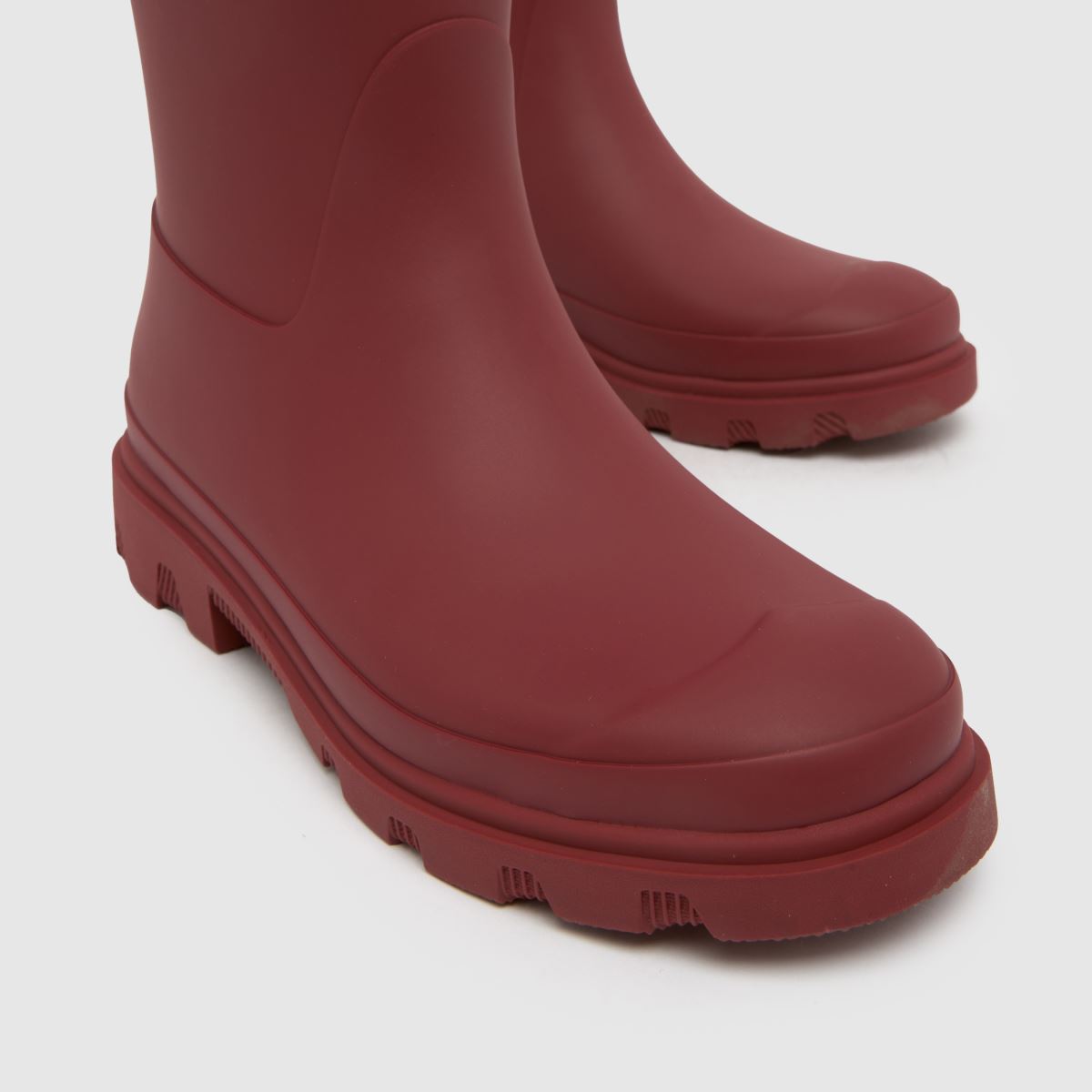 HUNTER BOOTS Downpour Short in Burgundy HUNTER BOOTS Downpour Short 4