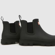 HUNTER BOOTS Downpour Chelsea in Black HUNTER BOOTS Downpour Chelsea,4 of 4
