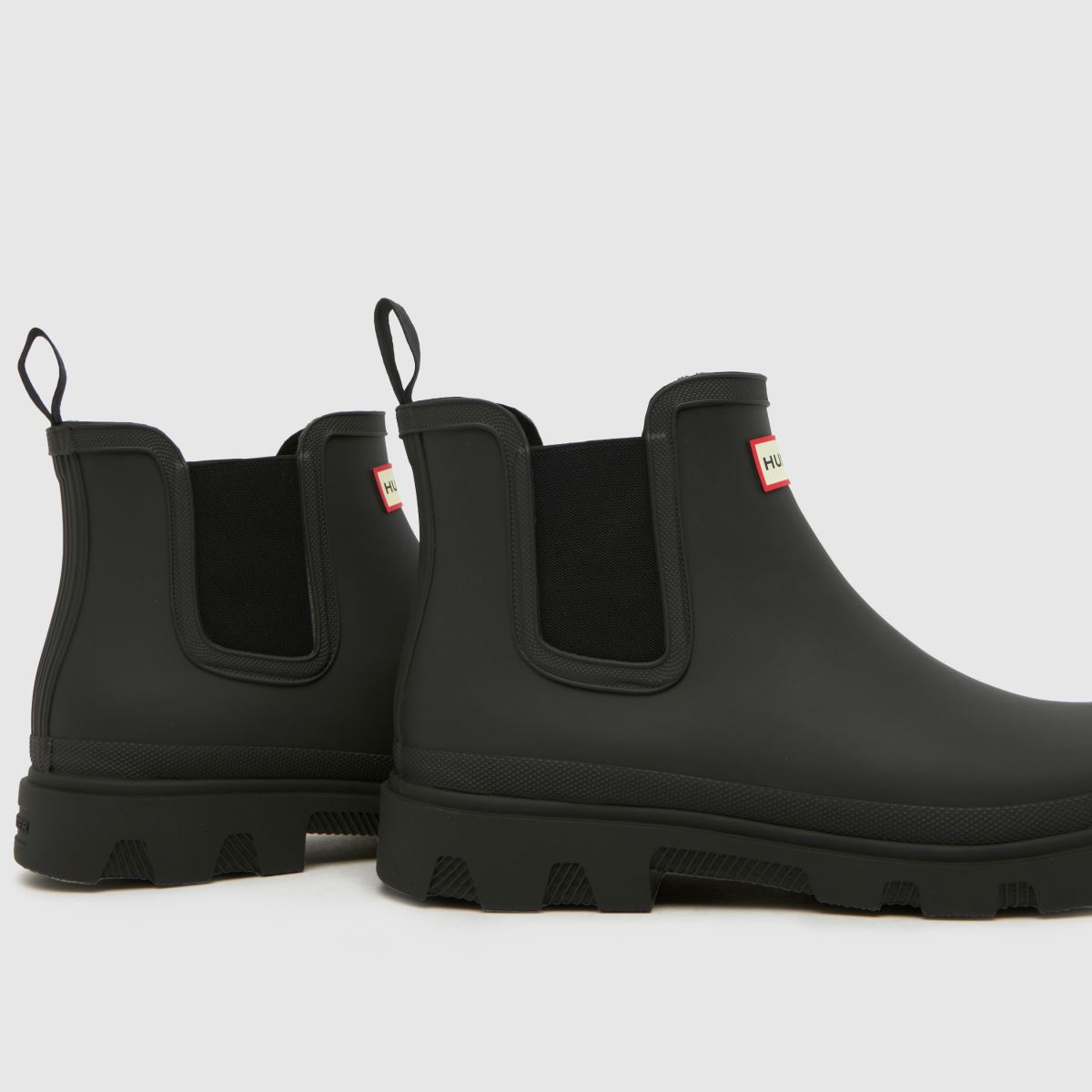 HUNTER BOOTS Downpour Chelsea in Black HUNTER BOOTS Downpour Chelsea 7