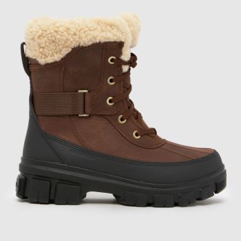 SOREL Brown Torino Parc Womens Boots