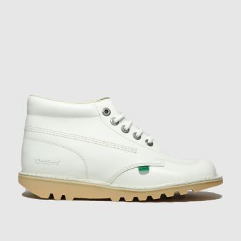 kickers white kick hi boots kickers white kick hi boots