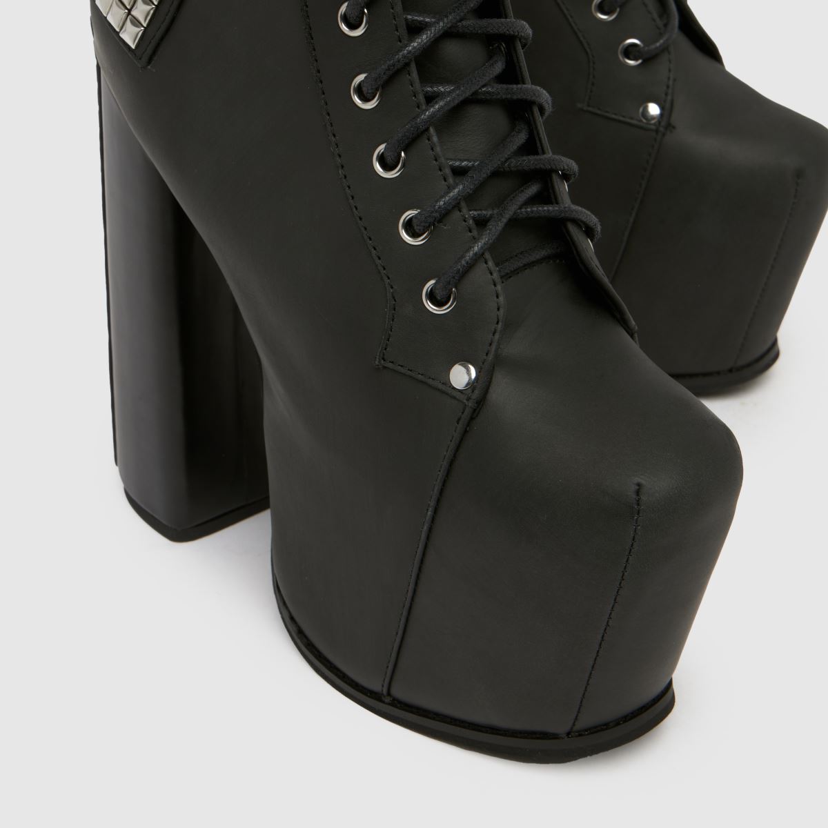 Jeffrey Campbell Heel Less Boots Womens Black JEFFREY CAMPBELL BL