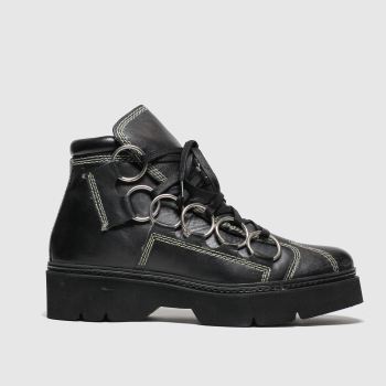 Damen schuh Schwarz Word Boots Damen schuh Schwarz Word Boots