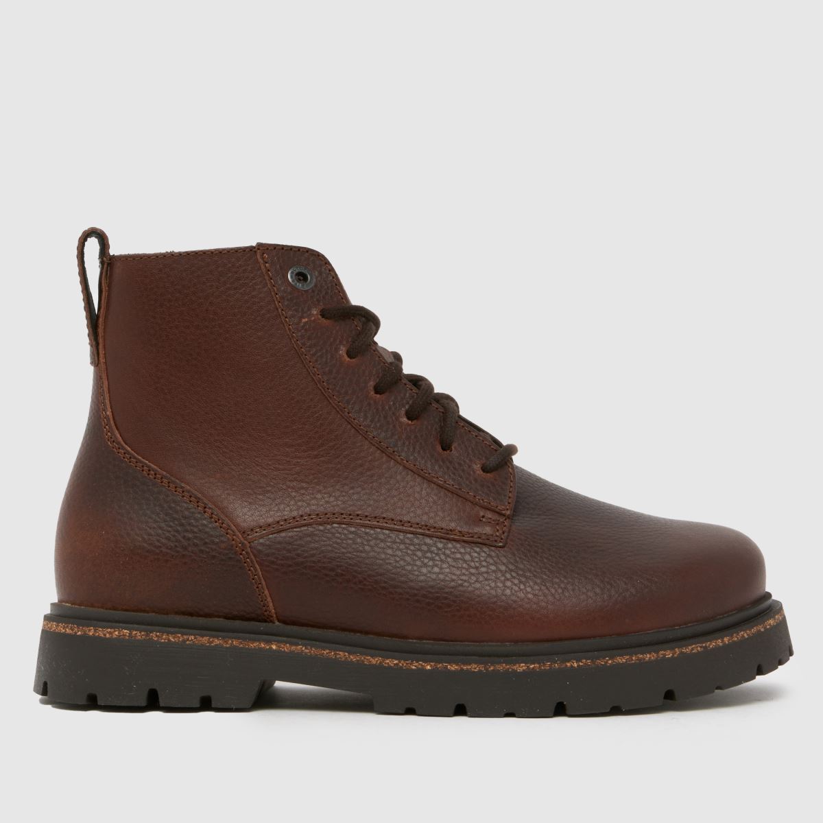 BIRKENSTOCK Highwood Lace Mid Boots in Dark Brown