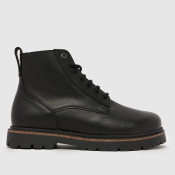 BIRKENSTOCK Black Highwood Lace Mid Womens Boots