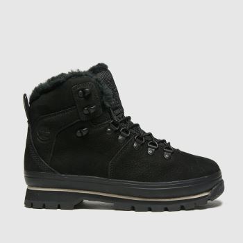 Timberland black euro hiker warm lined boots Timberland black euro hiker warm lined boots