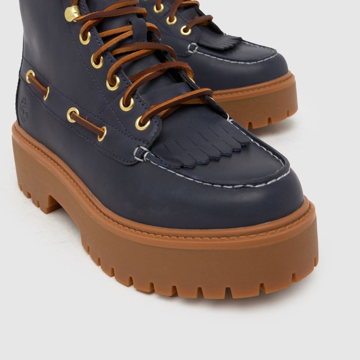 Womens Navy Timberland Stone Street Mid Boots | schuh