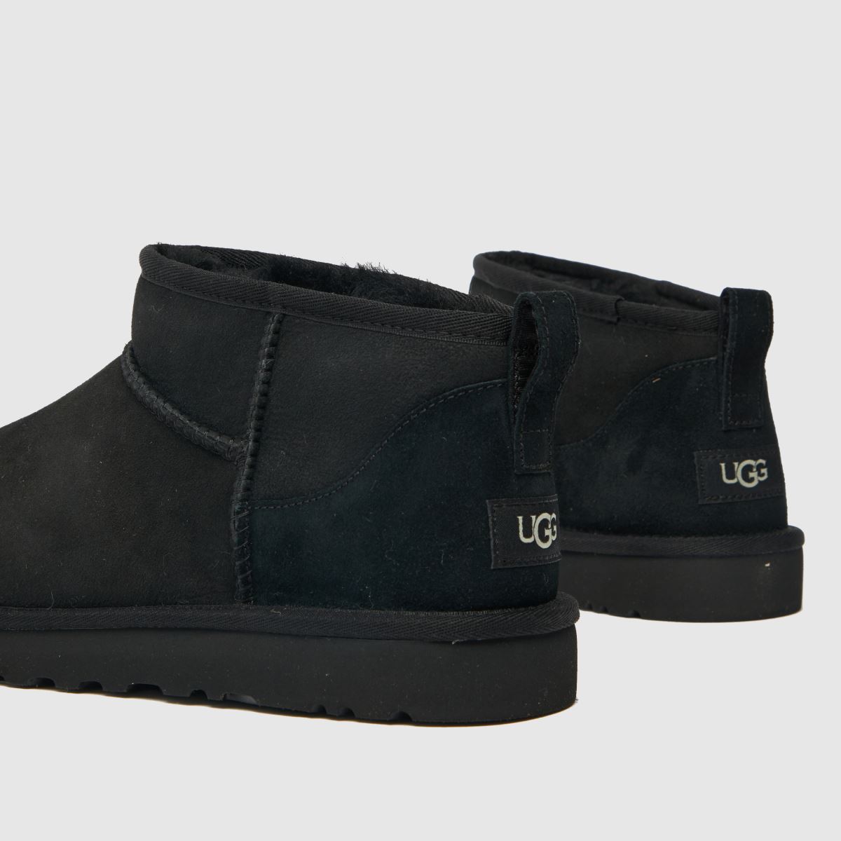 Womens Black UGG Classic Ultra Mini II Boots schuh