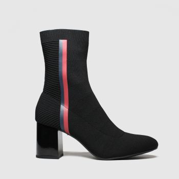 tommy hilfiger black tj knitted heeled boot boots tommy hilfiger black tj knitted heeled boot boots