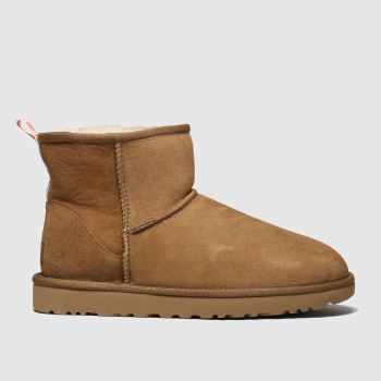 ugg tan classic mini graphic logo boots ugg tan classic mini graphic logo boots