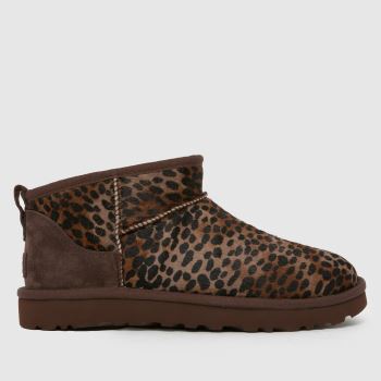 UGG Burnt Cedar Classic Ultra Mini Caspain Womens Boots