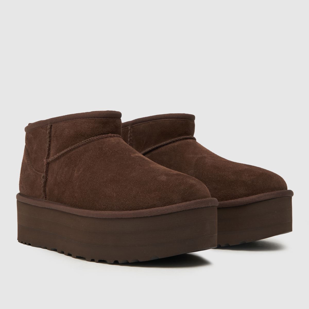 Womens Burnt Cedar UGG Ultra Mini Platform Boots schuh