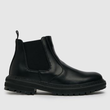 schuh black damon chunky chelsea boots schuh black damon chunky chelsea boots