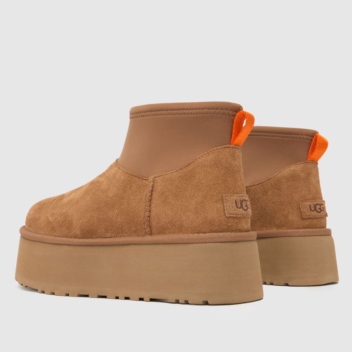 Womens Chestnut UGG Classic Mini Dipper Boots | schuh