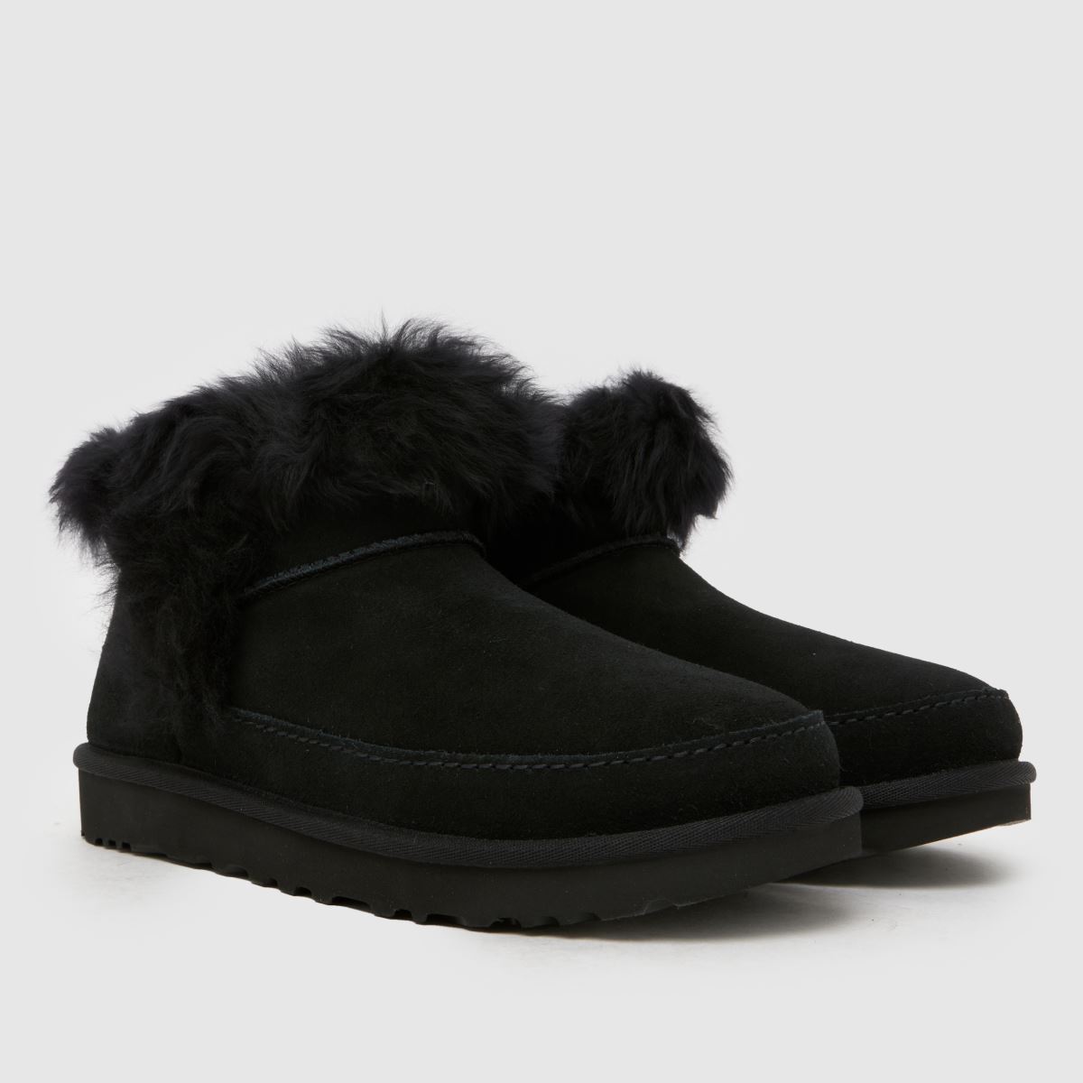 UGG Classic Ultra Mini Chalet in Black UGG Classic Ultra Mini Chalet 3