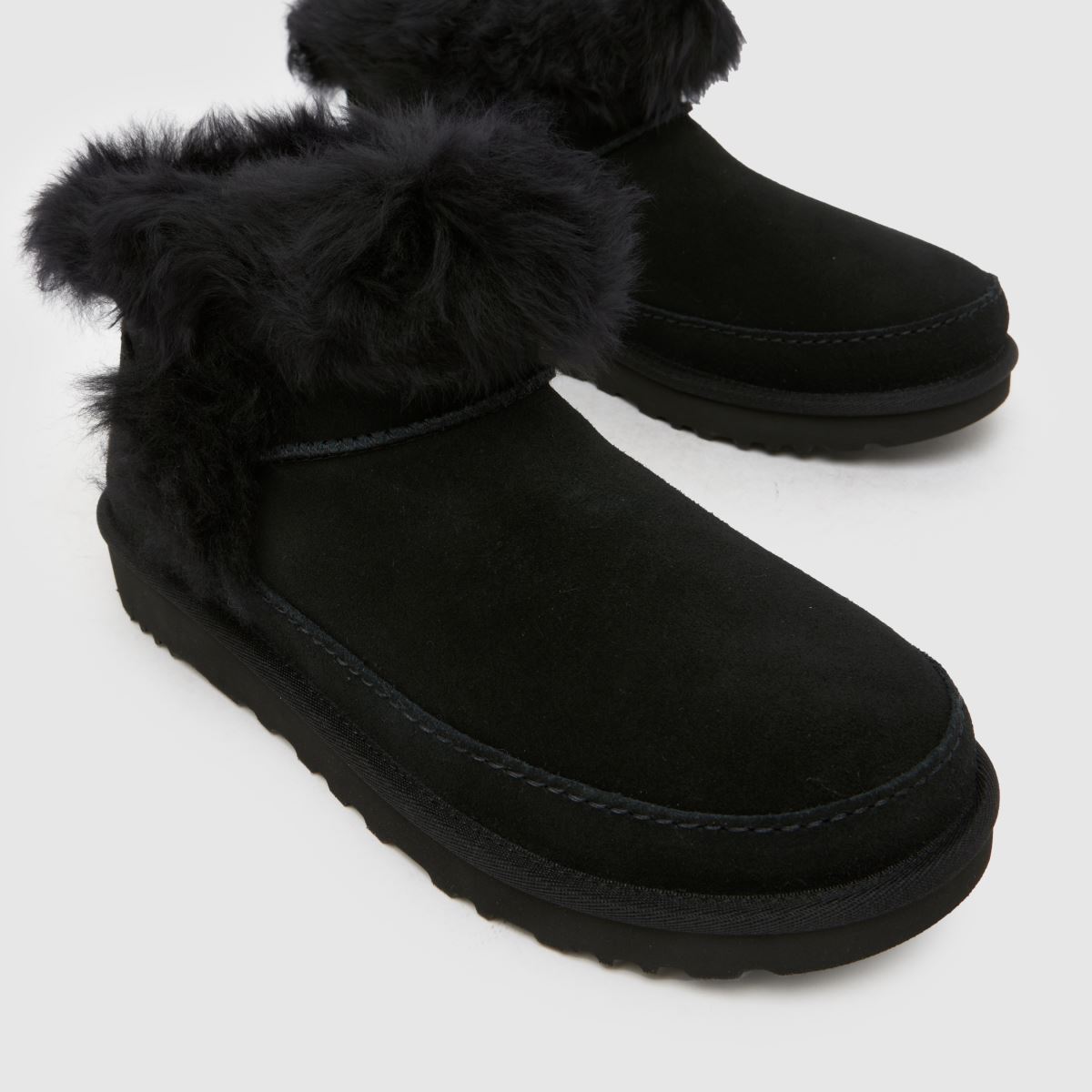 UGG Classic Ultra Mini Chalet in Black UGG Classic Ultra Mini Chalet 4