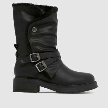 Blowfish Malibu Black Voyage Cozy Womens Boots
