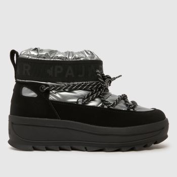 PAJAR Black Multi Galaxy Mini Snow Womens Boots