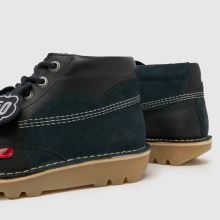 Kickers Classics Kick Hi Stitch in Navy Kickers Classics Kick Hi Stitch,4 of 4