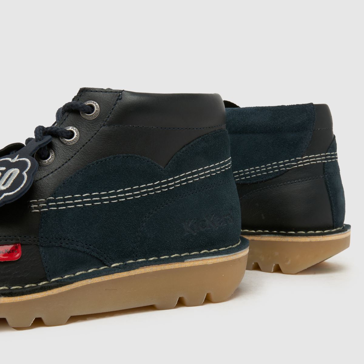 Kickers Classics Kick Hi Stitch in Navy Kickers Classics Kick Hi Stitch 7