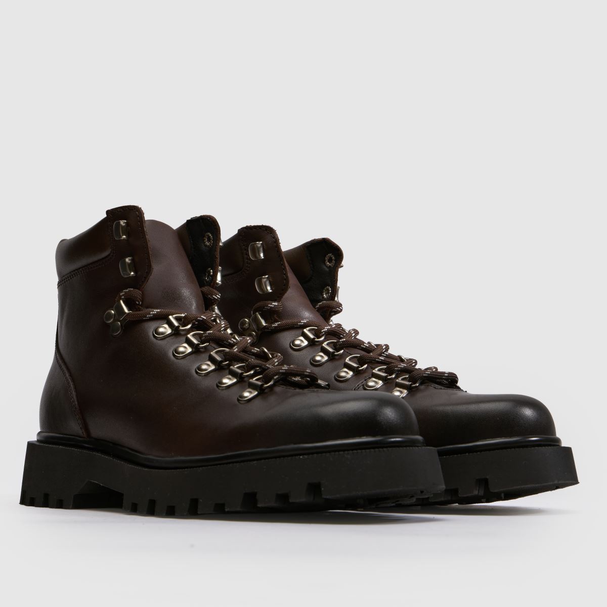 schuh Candice Leather Hiker Boot in Brown schuh Candice Leather Hiker Boot 3