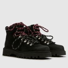 schuh Candice Suede Hiker in Black schuh Candice Suede Hiker,2 of 4