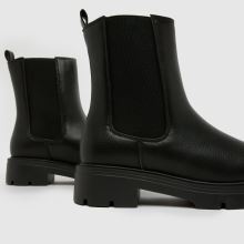 schuh Wide Fit Abbie Chelsea in Black schuh Abbie Chelsea,3 of 4