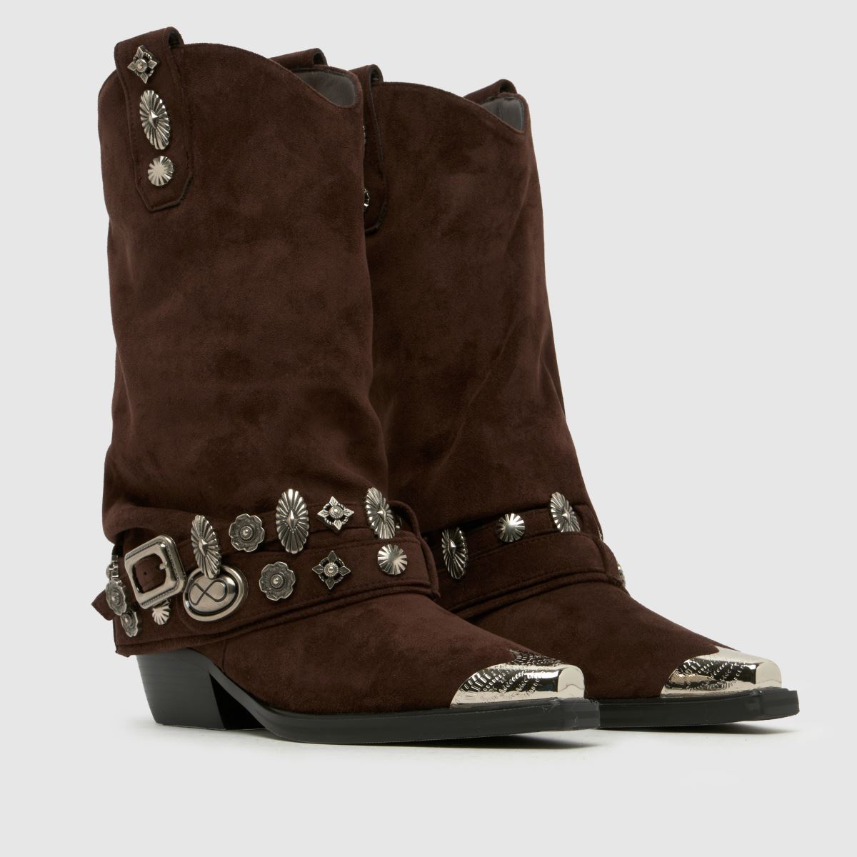 Azalea Wang Ashraf Western in Brown Azalea Wang Ashraf Western 8