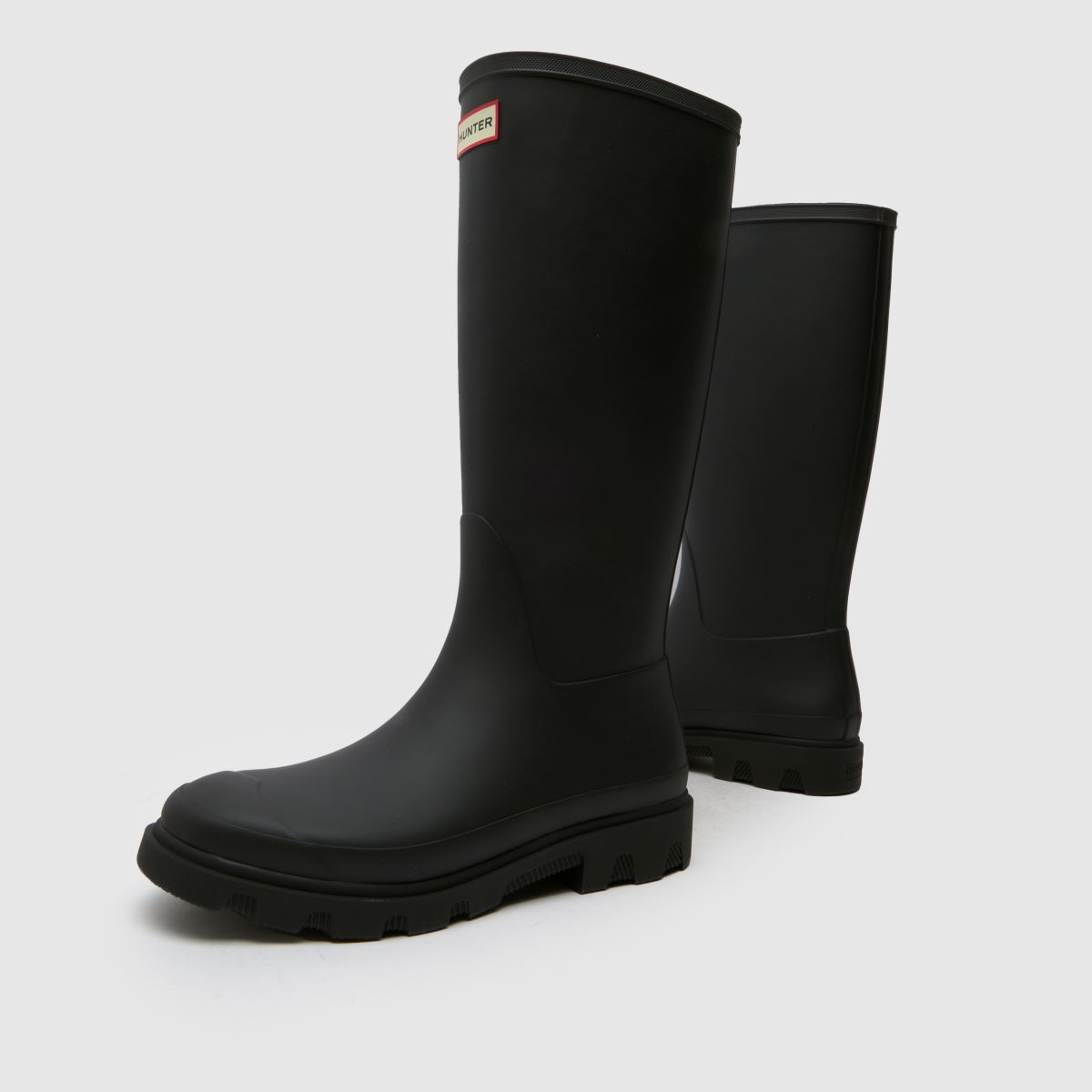 HUNTER BOOTS Downpour Tall in Black