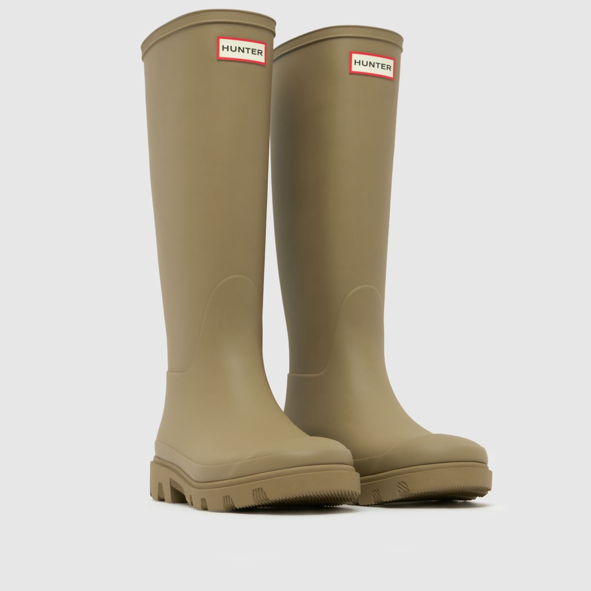 HUNTER BOOTS Downpour Tall in Taupe HUNTER BOOTS Downpour Tall 3