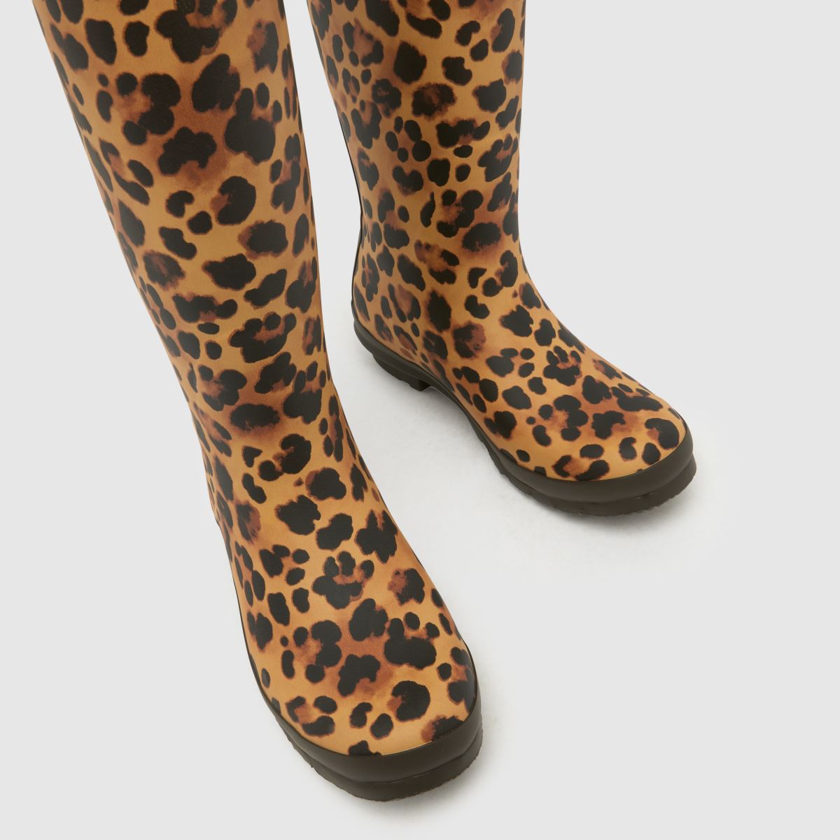 HUNTER BOOTS Original Tall Leopard in Brown & Black HUNTER BOOTS Original Tall Leopard 4