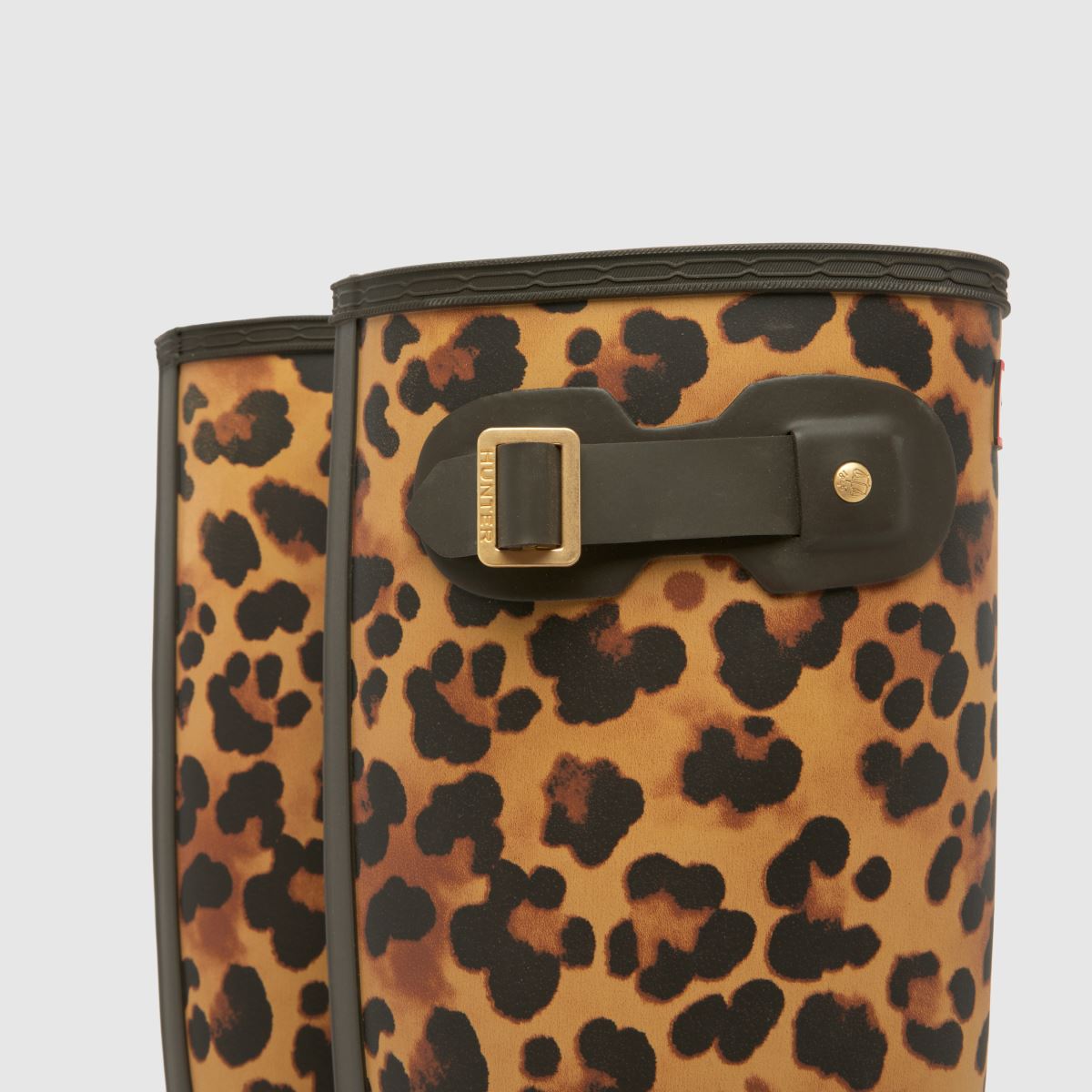 HUNTER BOOTS Original Tall Leopard in Brown & Black HUNTER BOOTS Original Tall Leopard 7