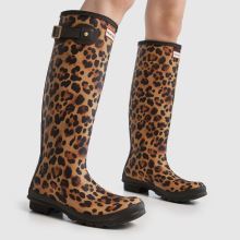 HUNTER BOOTS Original Tall Leopard,2 of 4