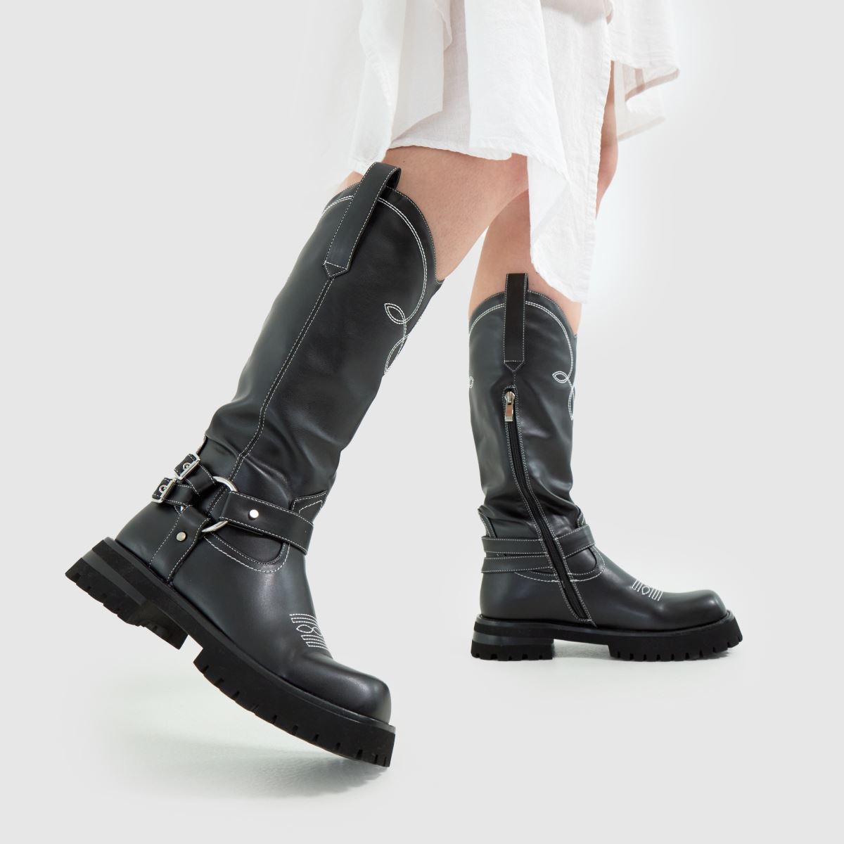 SIMMI Galveston Biker in Black SIMMI Galveston Biker 8