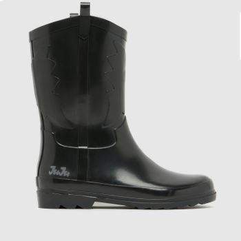 JUJU JELLIES Black Dolly Womens Boots