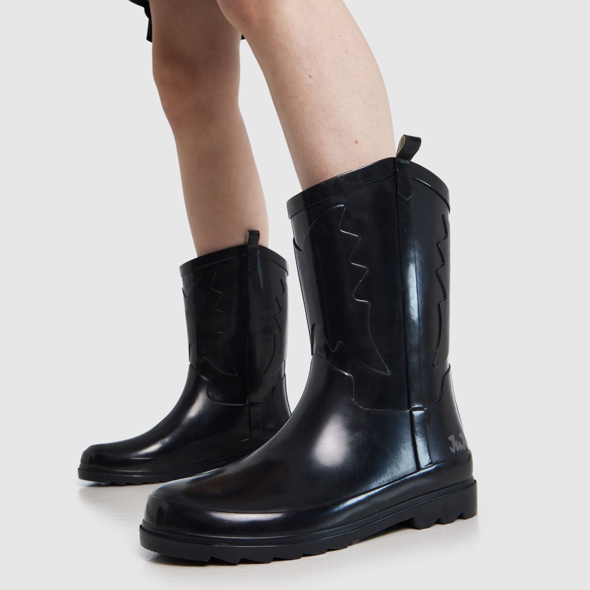 Womens Black JUJU JELLIES Dolly Boots | schuh