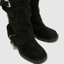Damen SIMMI Schwarz Lowry Ruched Boots SIMMI Lowry Ruched,3 von 4