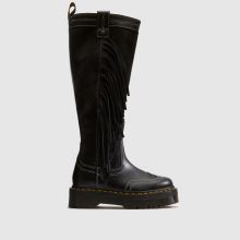 Dr Martens Fringe Hi Pull On in Black Dr Martens Fringe Hi Pull On,1 of 4