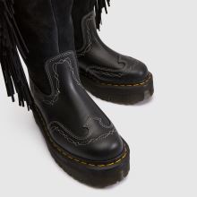 Dr Martens Fringe Hi Pull On in Black Dr Martens Fringe Hi Pull On,3 of 4