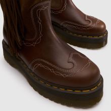 Dr Martens Fringe Mid Pull On in Brown Dr Martens Fringe Mid Pull On,3 of 4