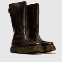 Damen Dr Martens Dunkelbraun Buzz Hi Boots Dr Martens Buzz Hi,2 von 4