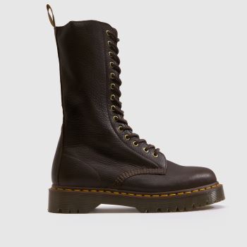 Dr Martens Dark Brown 1b99 Bex Womens Boots