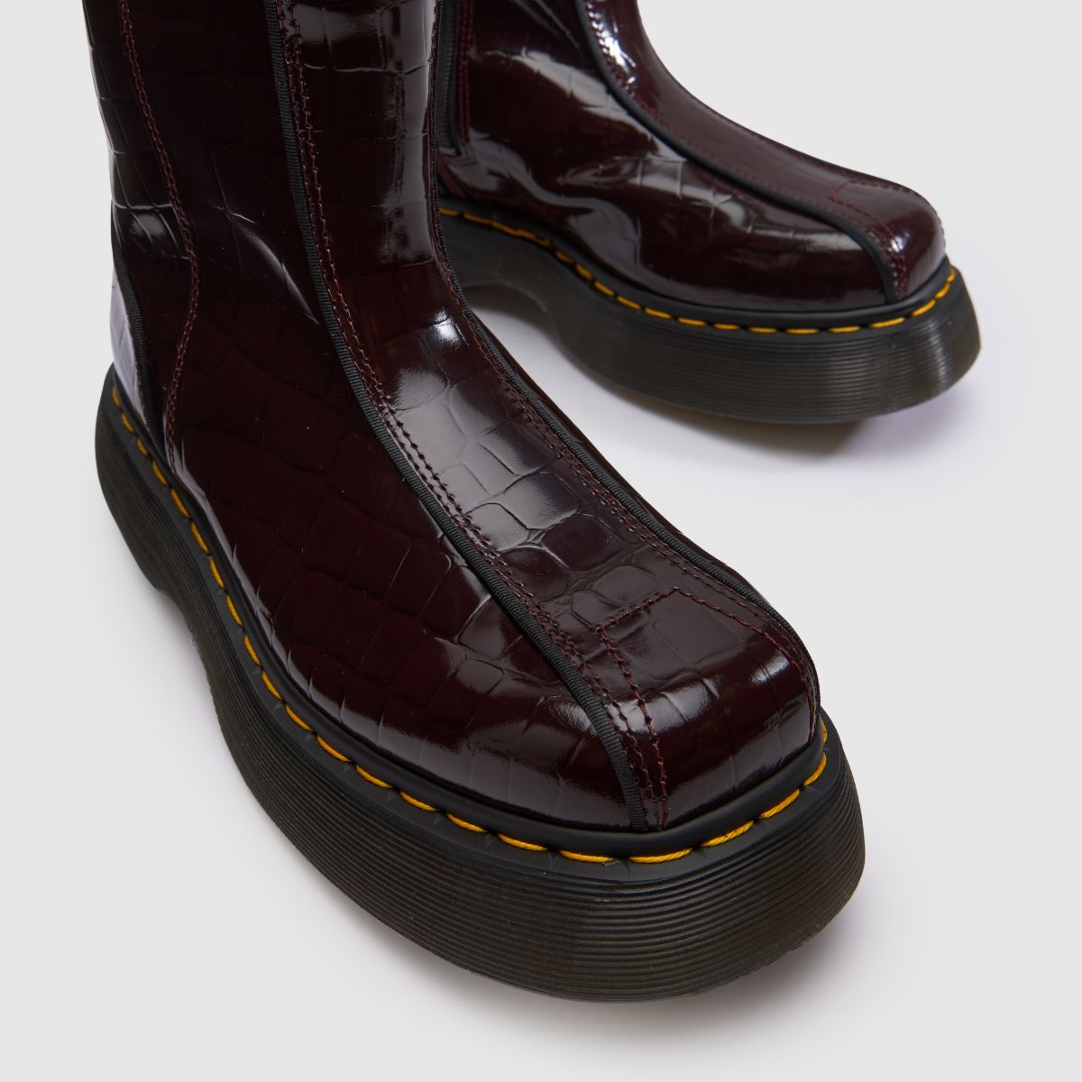 Dr Martens Buzz Hi High in Burgundy Dr Martens Buzz Hi High 4